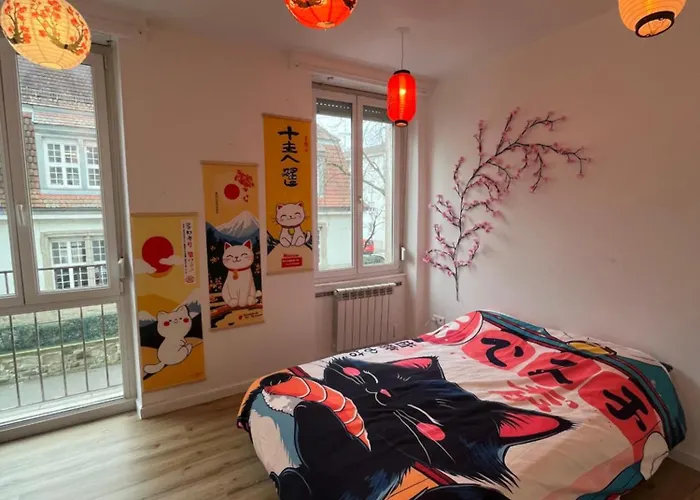Apartment Le 10 - Tokyo, Equipe Centre - Stationnement Gratuit